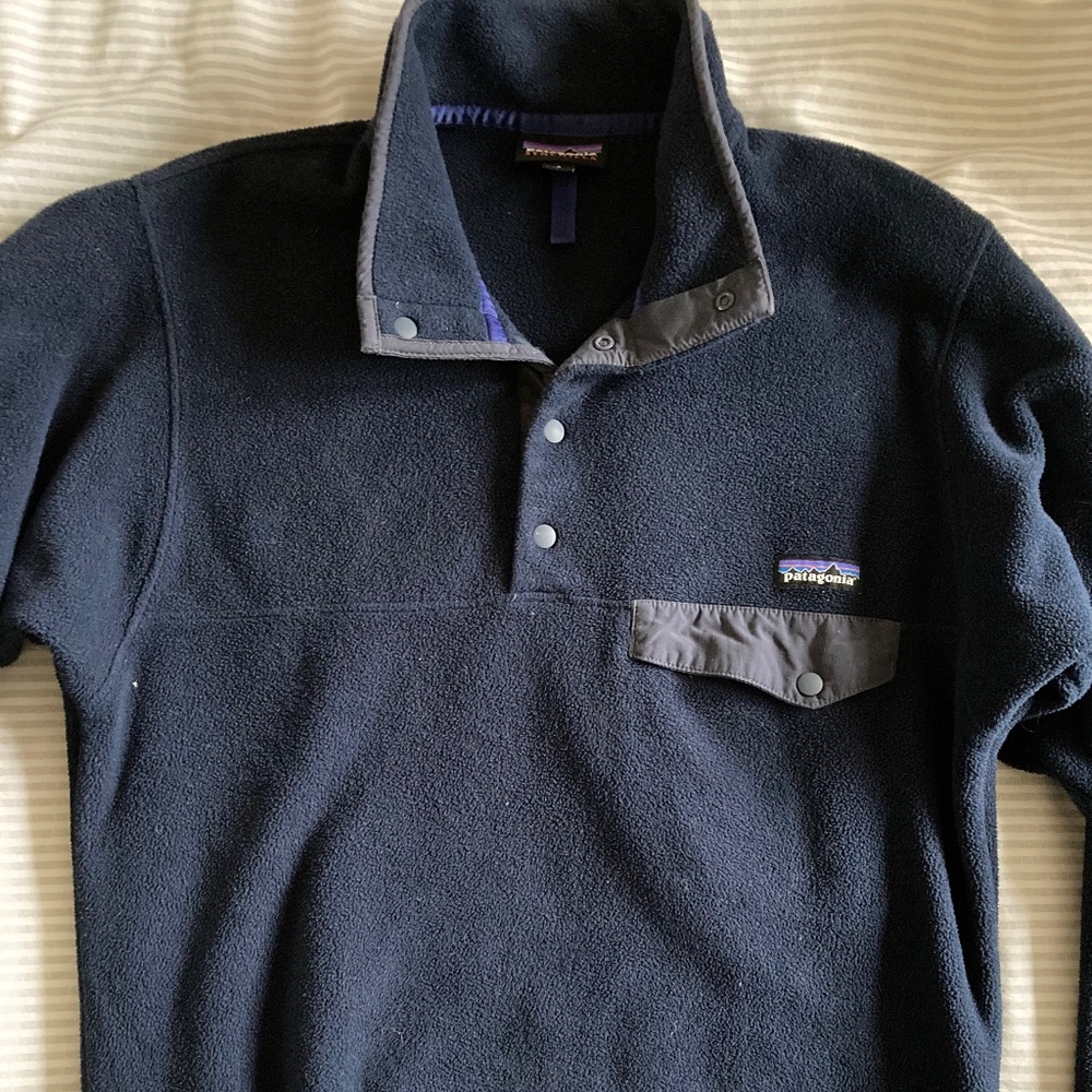 Patagonia Synchilla Snap-T Pullover Royal Blue